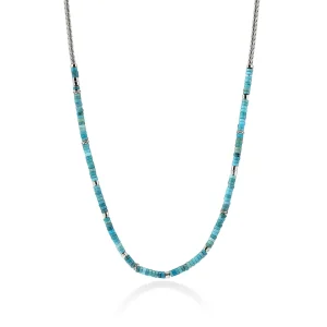 John Hardy Necklaces>Heishi Chain Necklace, Silver
