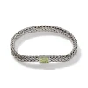 Women John Hardy Bracelets | Bracelets>Icon Bracelet, Sterling Silver, Pavé, 6.5MM