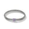 Women John Hardy Bracelets | Bracelets>Icon Bracelet, Sterling Silver, Pavé, 6.5MM