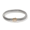 Women John Hardy Bracelets>Icon Bracelet, Sterling Silver, Gold, 6.5MM