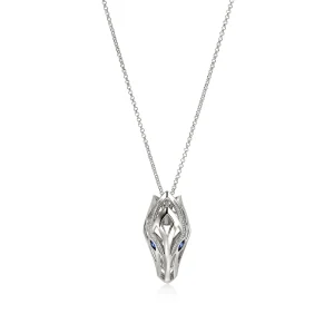 Women John Hardy Necklaces | Necklaces>Naga Pendant Necklace, Silver, Diamonds