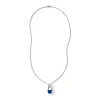 Women John Hardy Necklaces | Necklaces>Pebble Necklace, Sterling Silver, Diamonds