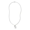 Women John Hardy Necklaces | Necklaces>Pebble Necklace, Sterling Silver, Diamonds