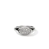 Women John Hardy Rings>Pebble Ring, Sterling Silver, Diamonds