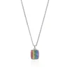 Women John Hardy Necklaces | Necklaces>Rainbow Tag Necklace, Sterling Silver, Gemstones