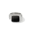 John Hardy Rings>Signet Ring, Sterling Silver
