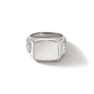 John Hardy Rings>Signet Ring, Sterling Silver