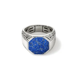 John Hardy Rings>Signet Ring, Sterling Silver