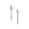 Women John Hardy Earrings>Surf Drop Earrings, Gold