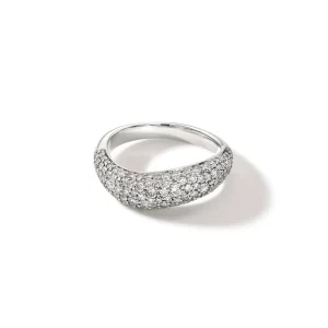 Women John Hardy Rings>Surf Ring, Sterling Silver, Diamonds