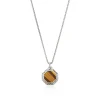 John Hardy Necklaces>Tag Necklace, Silver