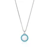 John Hardy Necklaces>Tag Necklace, Sterling Silver, Enamel