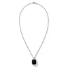 John Hardy Necklaces>Tag Pendant Necklace, Sterling Silver